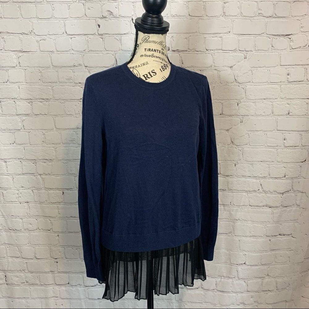 Chelsea28 Women Blue Pullover Sweater XS